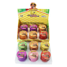 Load image into Gallery viewer, HONEYPUFF 4 Lay Zinc Metal Smoker Grinder, 40 mm Herb Grinder, Easy Clean Herb Grinders