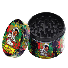 Load image into Gallery viewer, HONEYPUFF 50 mm Zinc Alloy Smoker Grinder, 4 Lay Metal Herb Crusher, 12 PCS / Box
