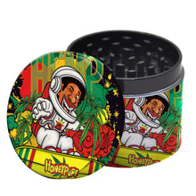 Load image into Gallery viewer, HONEYPUFF 50 mm Zinc Alloy Smoker Grinder, 4 Lay Metal Herb Crusher, 12 PCS / Box