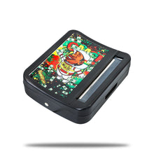 Load image into Gallery viewer, HOEYPUFF 1 1/4 Size Automatic Rolling Machine Case, Black Cigarette Rolling Machine Box with Large Stash Case, 6 PCS / Box