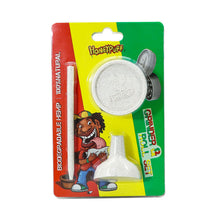 Load image into Gallery viewer, HONEYPUFF Portable Plastic Herb Grinder Kit, 2 Lay Ø 42 Tobacco Grinder, 32 mm Funnel, 91 mm Joint Holder