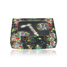 Load image into Gallery viewer, HONEPUFF Herb Grinder Kit, Glass Smoking Pipe With Metal Blow & 4 Lay Tobacco Grinder