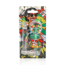 Load image into Gallery viewer, HONEYPUFF Herb Grinder Kit, Ø 30 Metal Herb Grinder, Glass Tobacco Pipe With Metal Bowl, 5 PCS Stainless Steel Pipe Screen