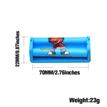 Load image into Gallery viewer, HONEYPUFF 70 mm Size Plastic Cigarette Rolling Machine, Colorful Rolling Paper Machine, 12 PCS / Box