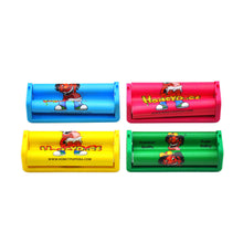 Load image into Gallery viewer, HONEYPUFF 70 mm Size Plastic Cigarette Rolling Machine, Colorful Rolling Paper Machine, 12 PCS / Box