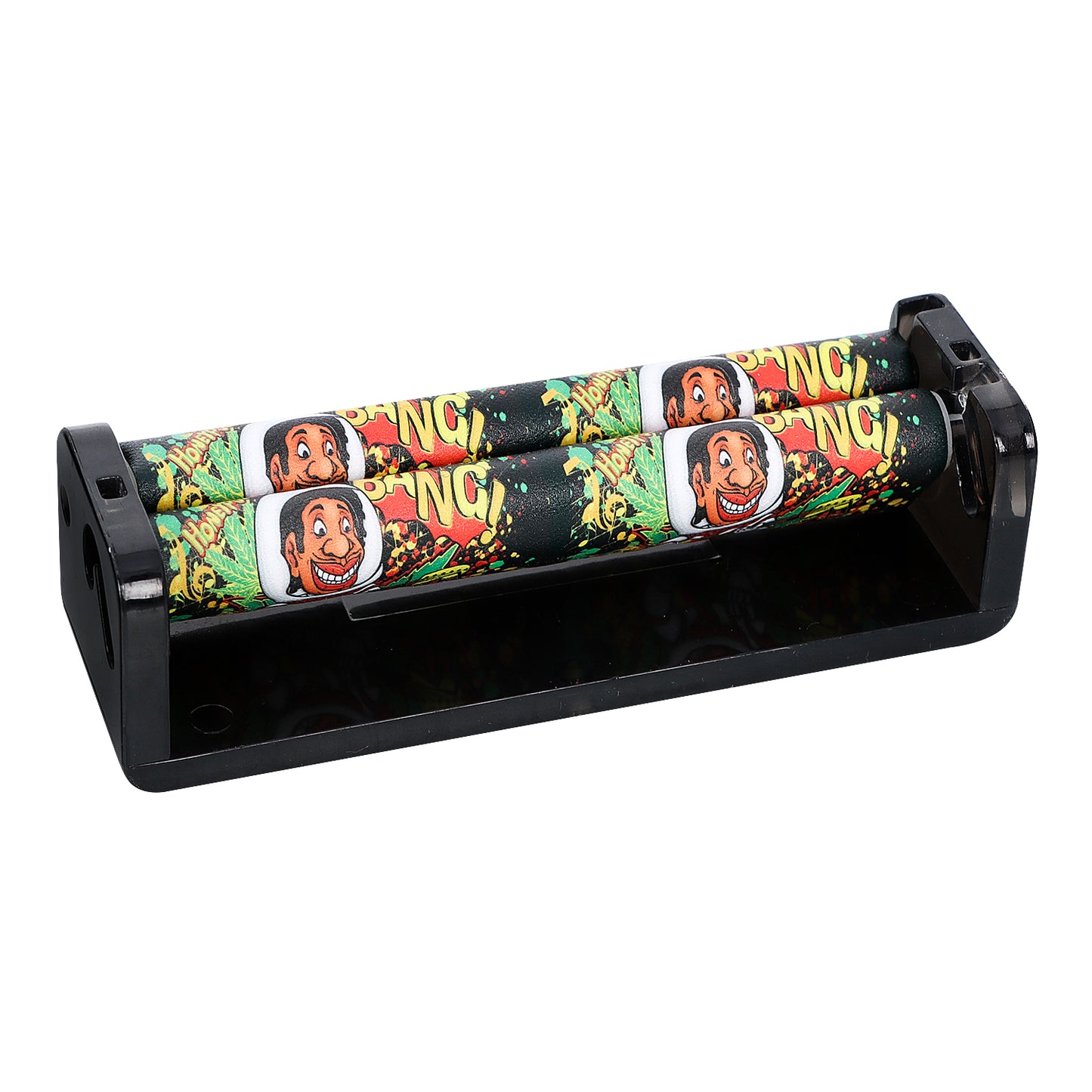 HONEYPUFF King Size Plastic Cigarette Rolling Machines, Black Rolling Machine, 12 PCS / Box