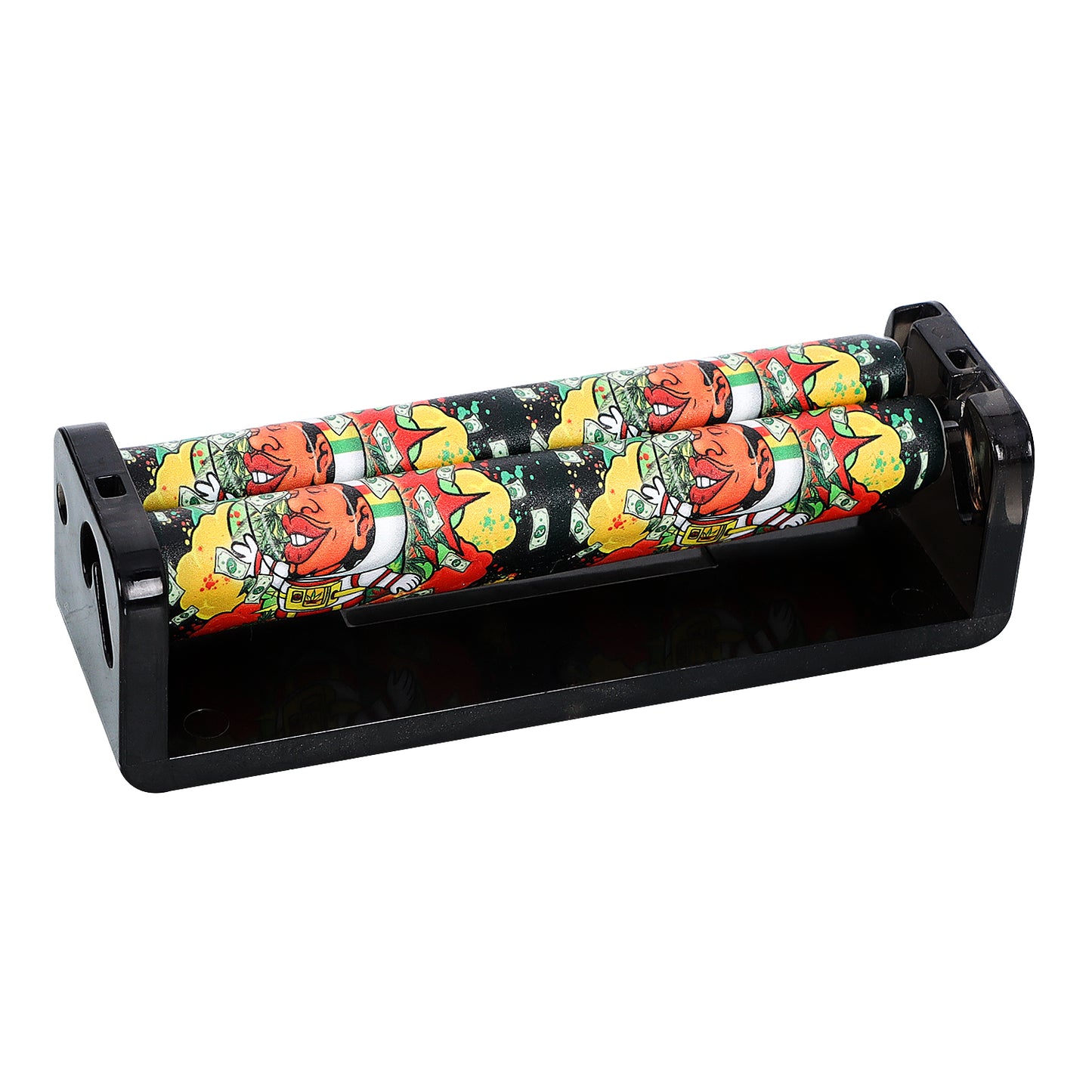 HONEYPUFF King Size Plastic Cigarette Rolling Machines, Black Rolling Machine, 12 PCS / Box