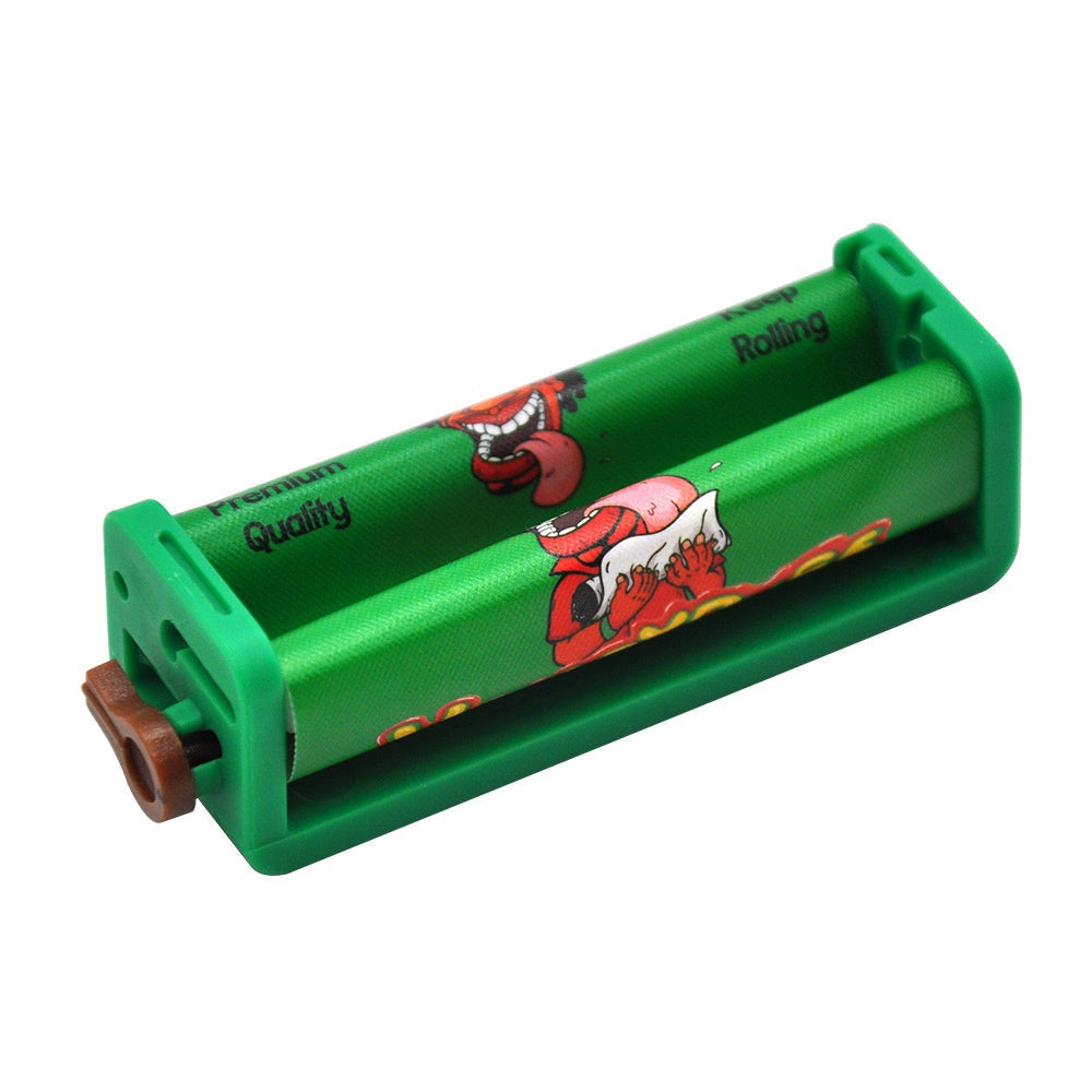 HONEYPUFF 70 mm Size Plastic Cigarette Rolling Machine, Colorful Rolling Paper Machine, 12 PCS / Box