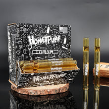 Charger l'image dans la galerie, Pipe à tabac Honeypuff One Hitter en verre jaune, taille 13 x 110, facile à nettoyer, 50 pièces