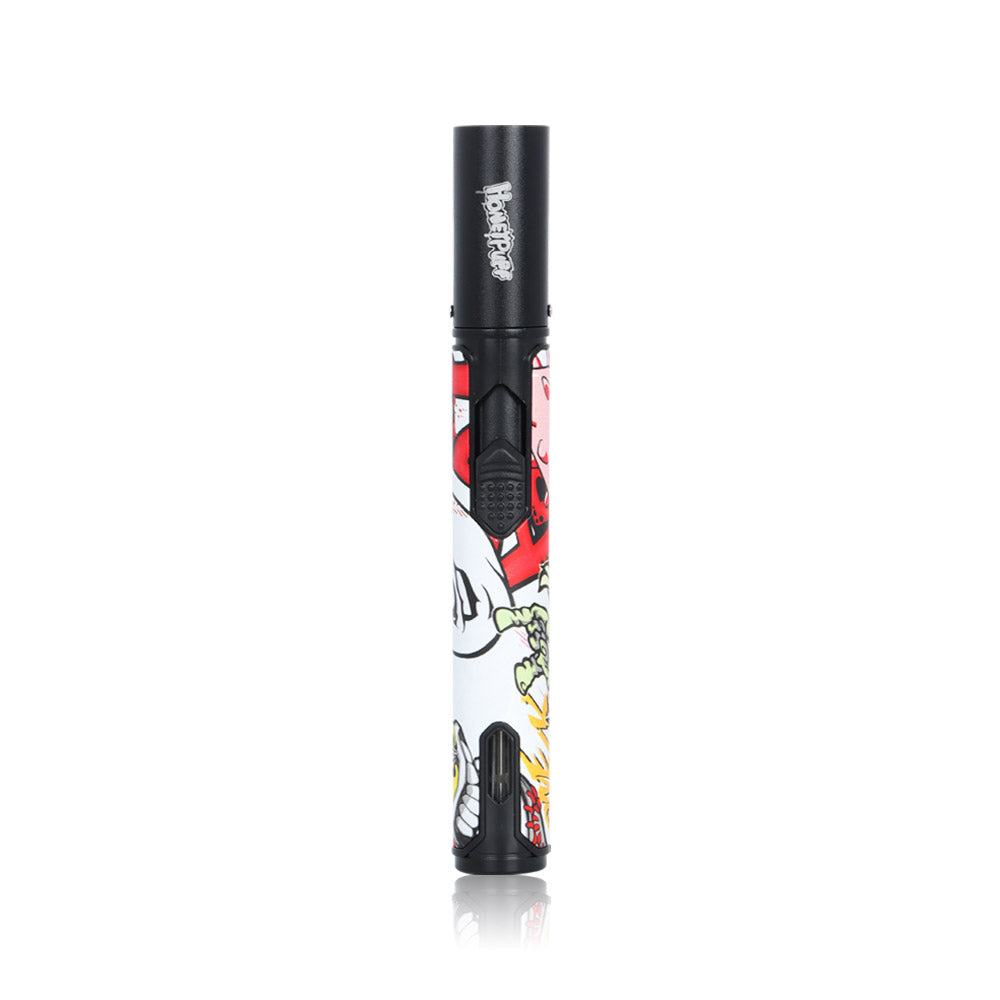 HONEYPUFF Windproof Charged Cigarette Lighter, Rasta Style Lighters, Creative Smoking Metal Lighter