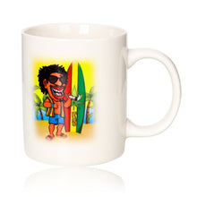 Load image into Gallery viewer, HONEYPUFF Large Ceramic Coffee Mug, 96 x 80 mm White Coffee Cup, Office And Home Living Tea Cup