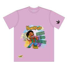 Load image into Gallery viewer, HONEYPUFF Men’s Pink T Shirt, Comfortable Short Sleeve Shirt