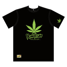 Load image into Gallery viewer, HONEYPUFF Men’s Black T Shirt, Comfortable Short Sleeve Shirt