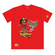Load image into Gallery viewer, HONEYPUFF Men’s Red T Shirt, Comfortable Short Sleeve Shirt