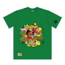 Load image into Gallery viewer, HONEYPUFF Men’s Green T Shirt, Comfortable Short Sleeve Shirt