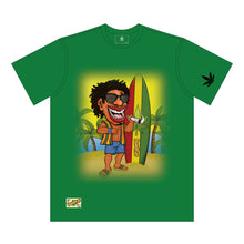 Load image into Gallery viewer, HONEYPUFF Men’s Green T Shirt, Comfortable Short Sleeve Shirt