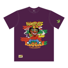 Load image into Gallery viewer, HONEYPUFF Men’s Purple T Shirt, Comfortable Short Sleeve Shirt