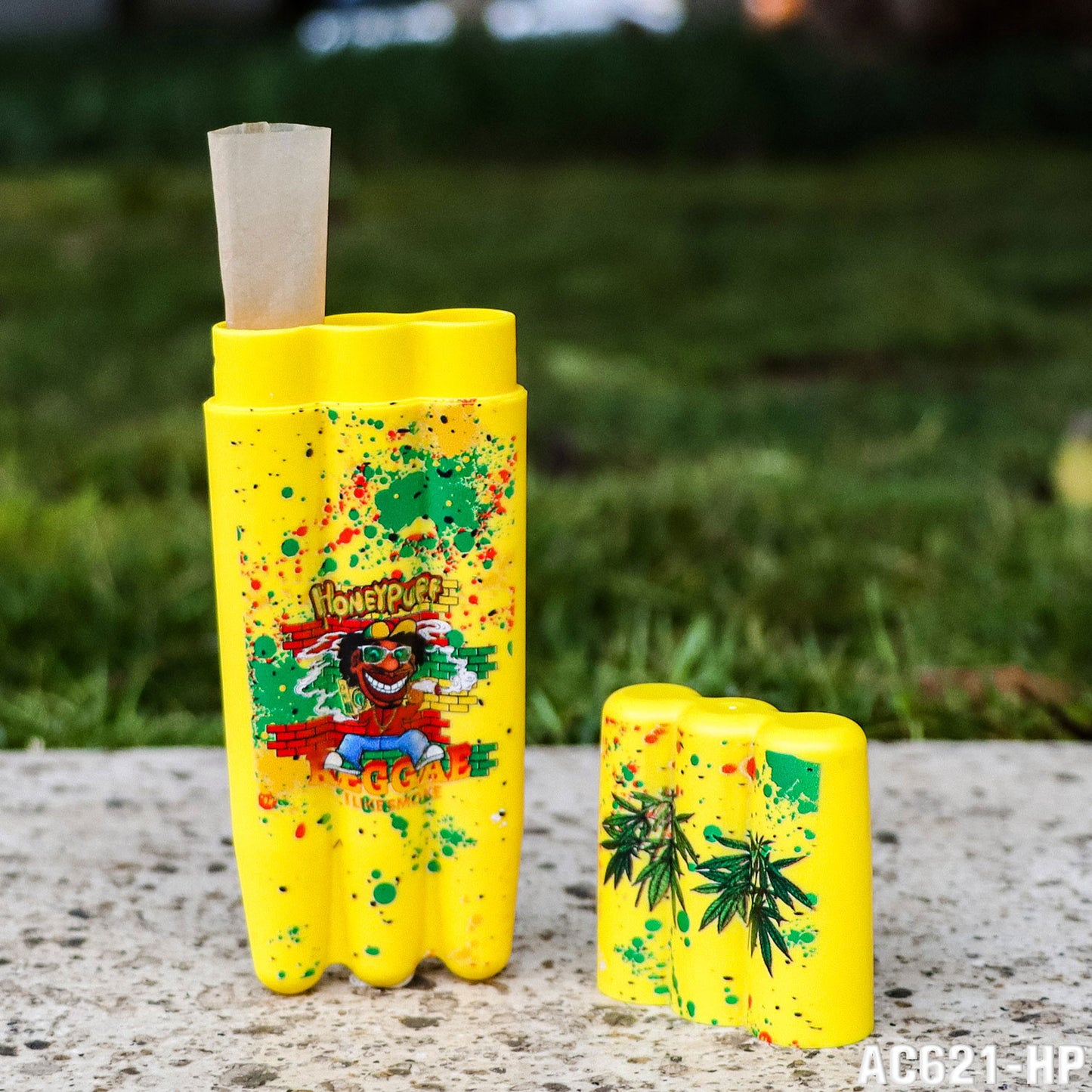 HONEYPUFF multi-color multi-tube plastic trumpet paper cigarette storage tank Cigarette accessories