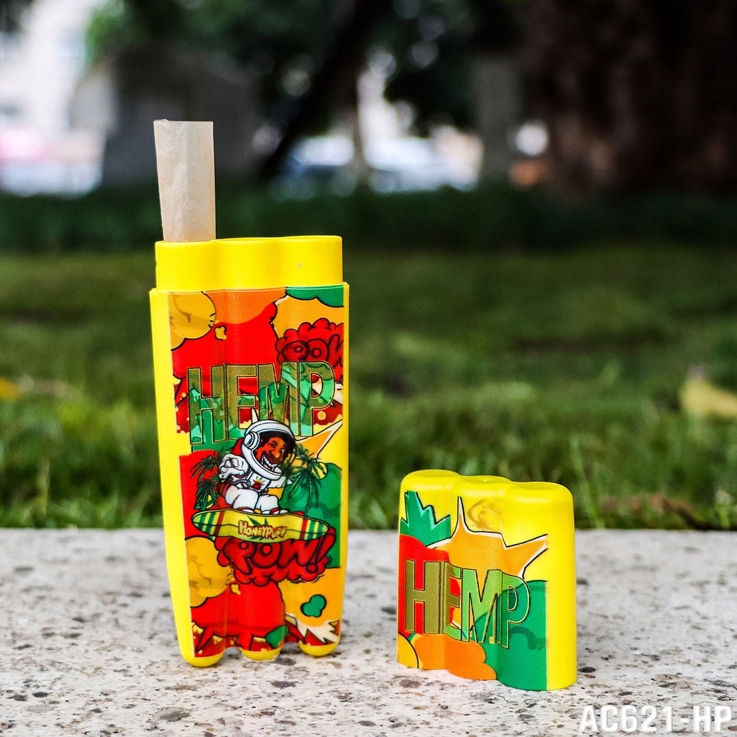 HONEYPUFF multi-color multi-tube plastic trumpet paper cigarette storage tank Cigarette accessories