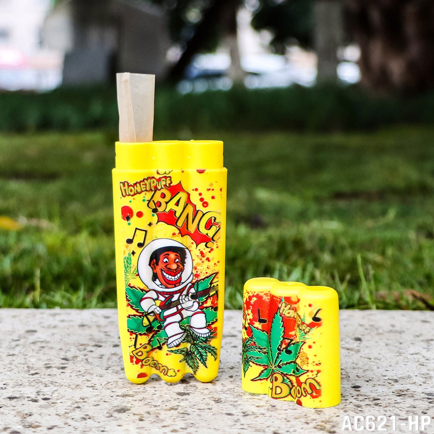 HONEYPUFF multi-color multi-tube plastic trumpet paper cigarette storage tank Cigarette accessories