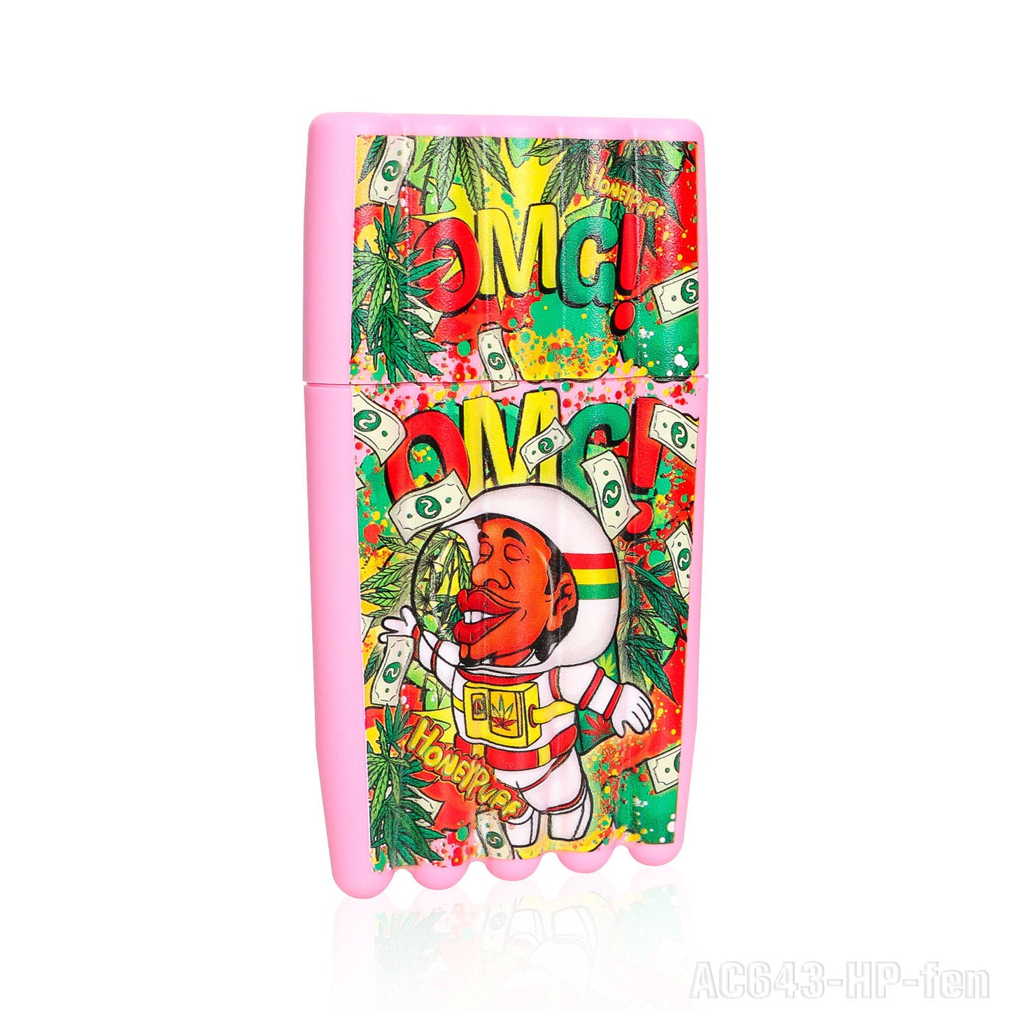 HONEYPUFF multi-color multi-tube plastic trumpet paper cigarette storage tank Cigarette accessories