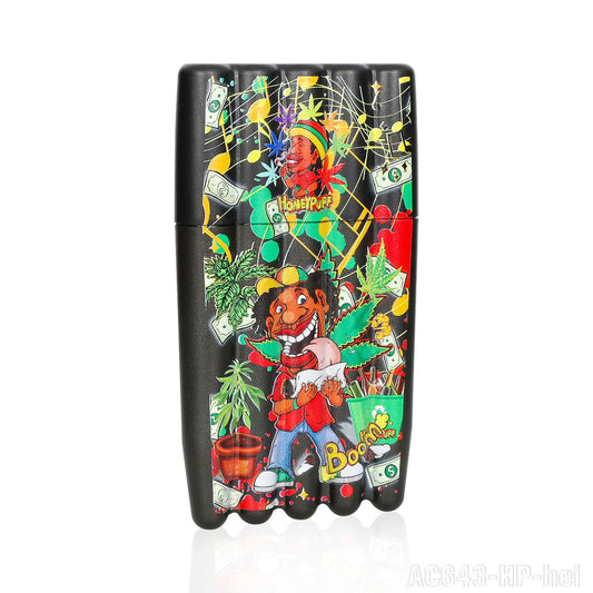 HONEYPUFF multi-color multi-tube plastic trumpet paper cigarette storage tank Cigarette accessories