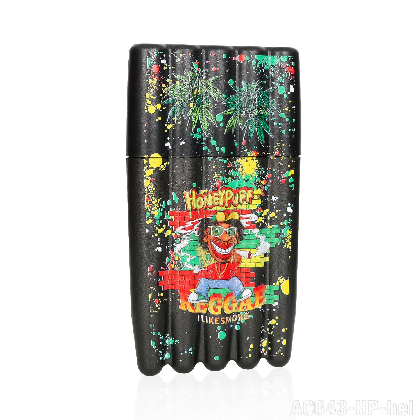 HONEYPUFF multi-color multi-tube plastic trumpet paper cigarette storage tank Cigarette accessories