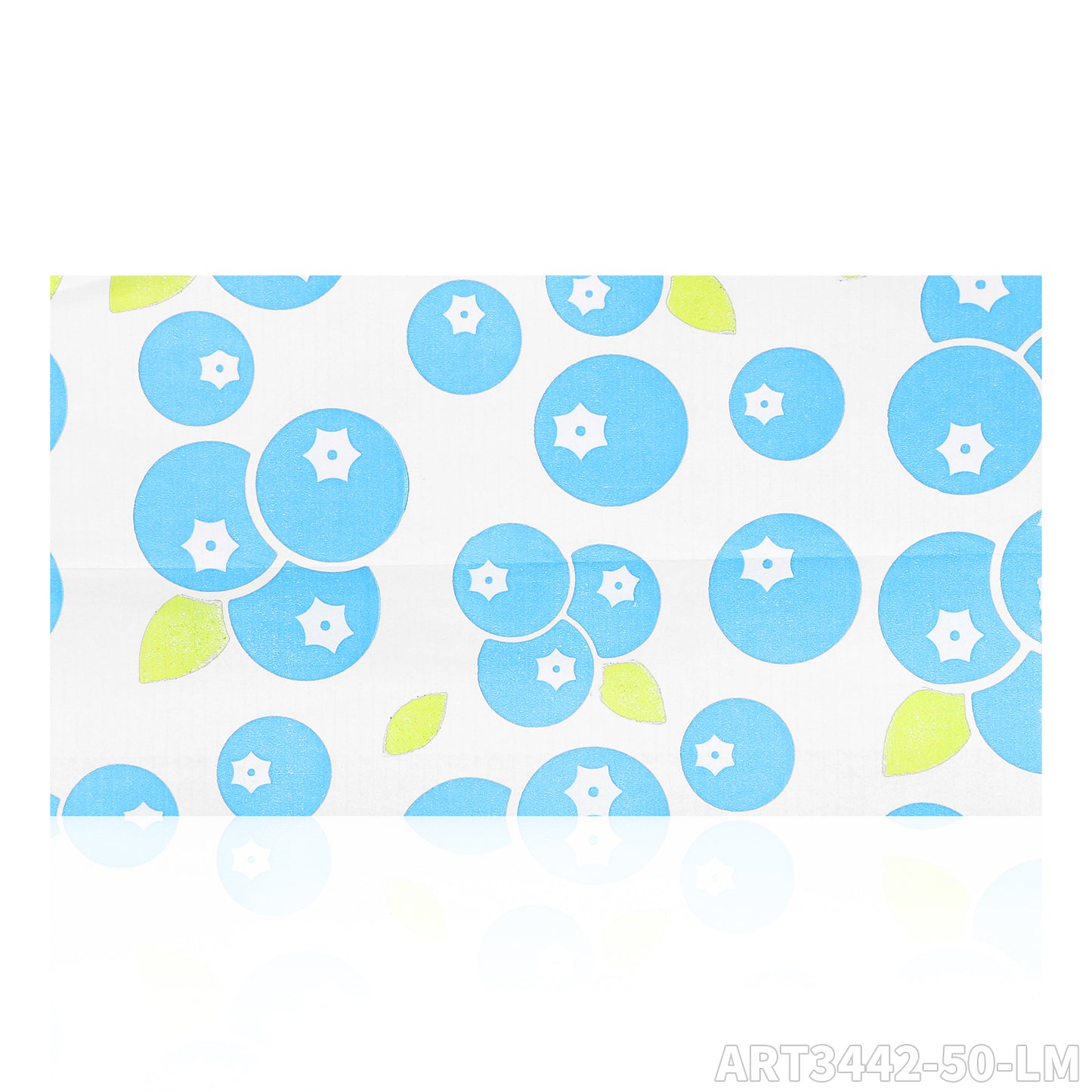 HONEYPUFF 1 1/4 Size Blueberry  Flavored Rolling Papers, Slow Burning Cigarette Rolling Papers (50 PCS)