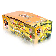 Load image into Gallery viewer, HONEYPUFF 1 1/4 Size vanilla Flavored Rolling Papers 12 Packs Flavored Rolling Papers

