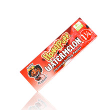 Load image into Gallery viewer, HONEYPUFF 1 1/4 Size Watermelon Flavored Rolling Papers 12 Packs Flavored Rolling Papers
