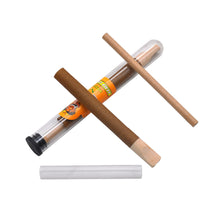 Load image into Gallery viewer, HONEYPUFF Honey Flavors Pre Rolled Cones with Wood Tips, King Size Rolling Paper &amp; Glass Cigarette Holder, Slow Burning Rolling Cones, 1 PCS/ Tube 24 Tubes/Box