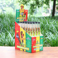 Load image into Gallery viewer, HONEYPUFF 98 mm Fruit Flavored Pre Rolled Cones, Wood Tips Rolling Cones &amp; Glass Cigarette Holder, 1 PCS /Tube 24Tubes / Box
