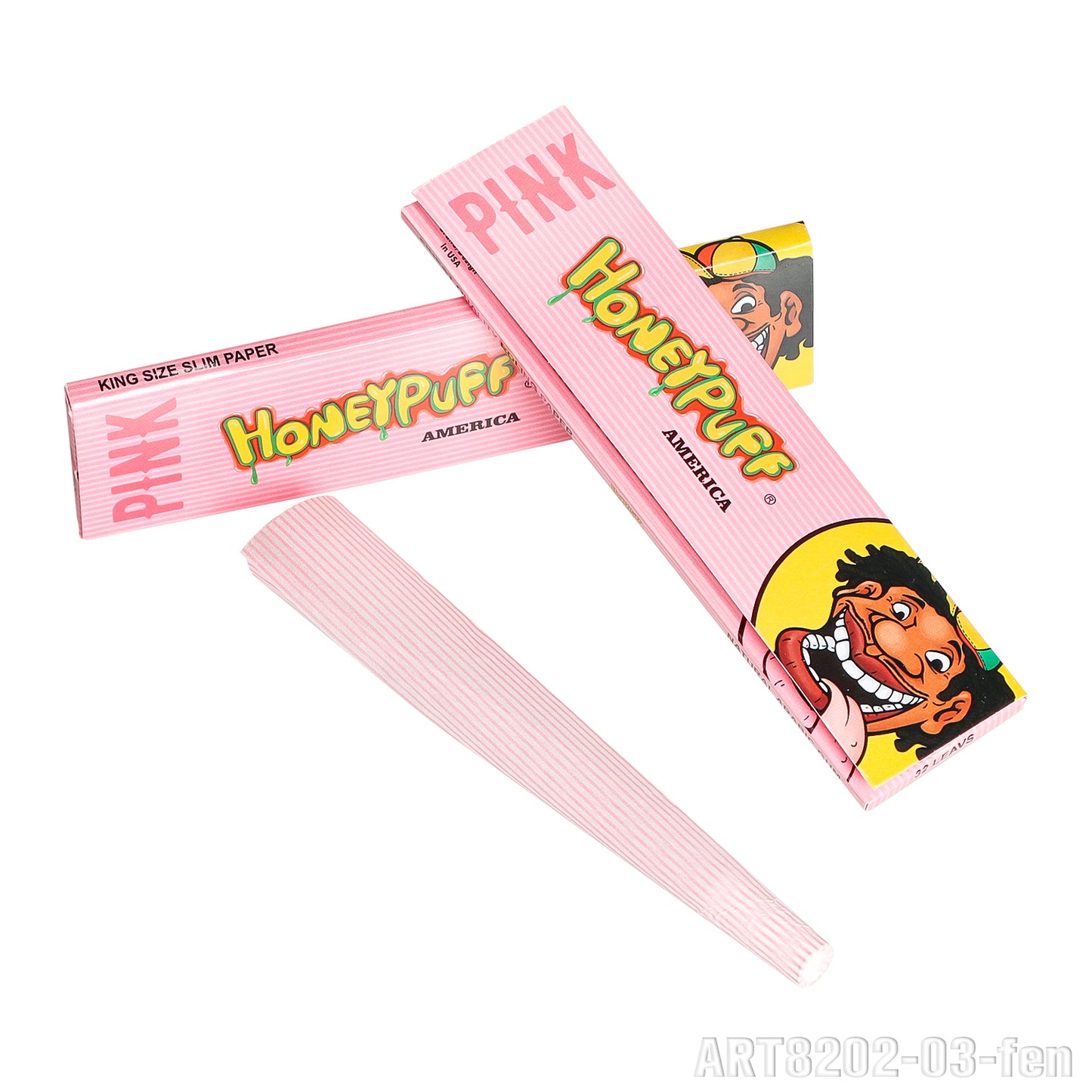 HONEYPUFF 1 1/4 Size Variety Of Flavors Rolling Papers, Slow Burning Cigarette Rolling Papers (32 PCS)