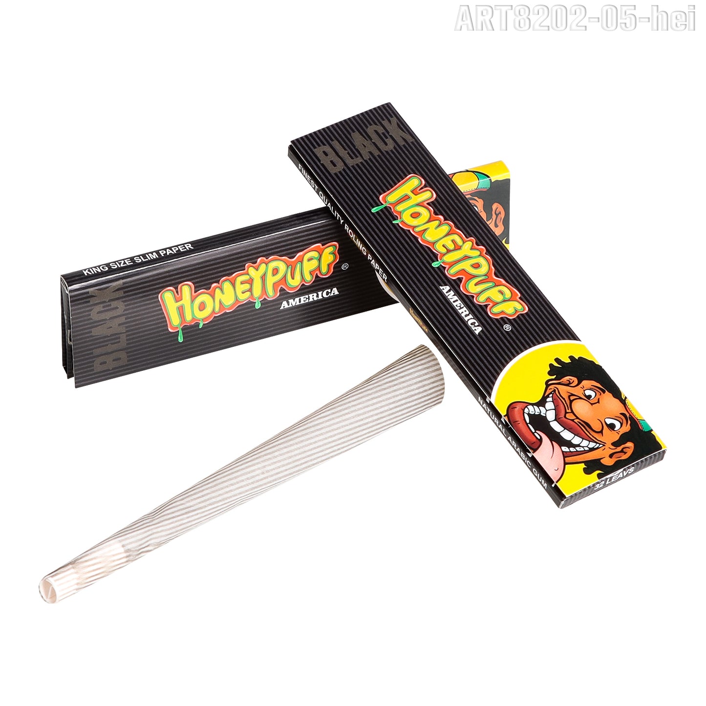 HONEYPUFF 1 1/4 Size Variety Of Flavors Rolling Papers, Slow Burning Cigarette Rolling Papers (32 PCS)