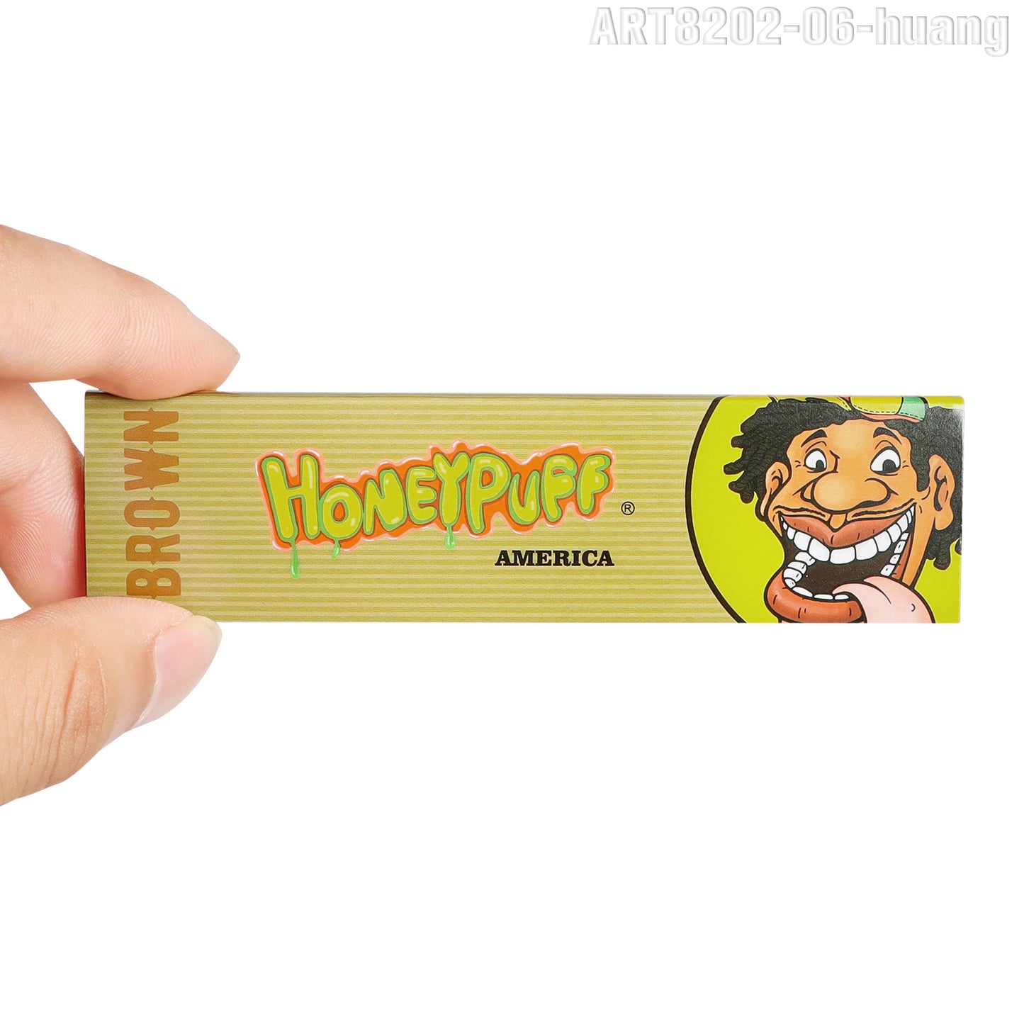 HONEYPUFF 1 1/4 Size Variety Of Flavors Rolling Papers, Slow Burning Cigarette Rolling Papers (32 PCS)