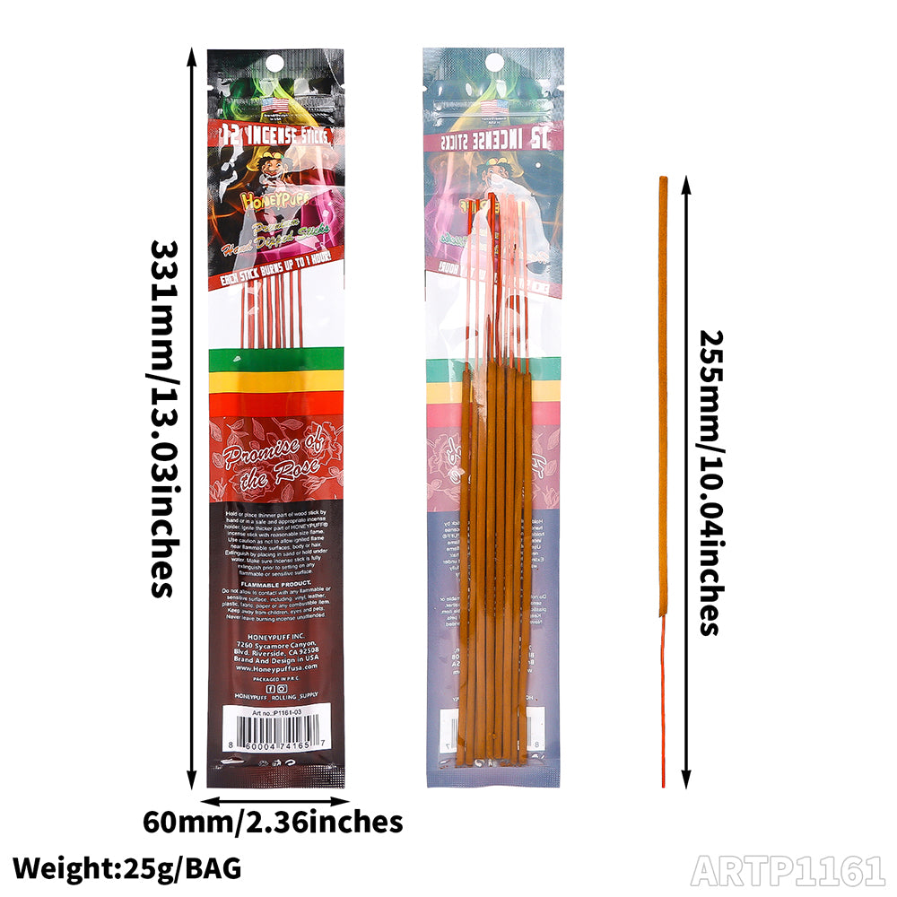 Honeypuff  brand flavors stick burns with different flavor