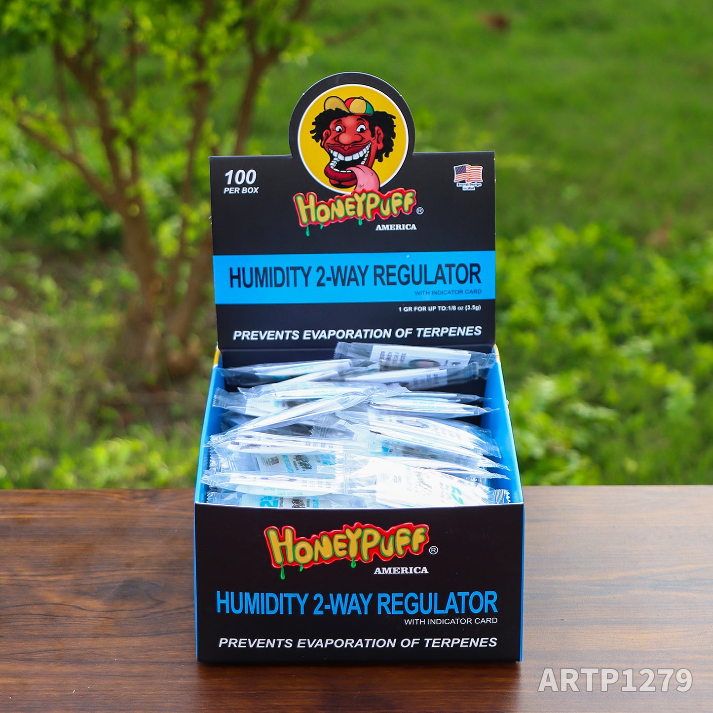 Honeypuff 46*34mm humidity 2-way regulartor with different size for tobacco