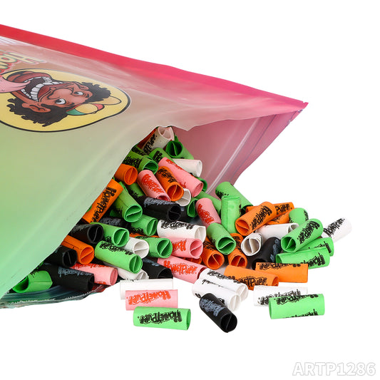 HONEYPUFF flavor smoking filter tip paper smoking filter tip 7*18mm with different colors 250 pcs/bag