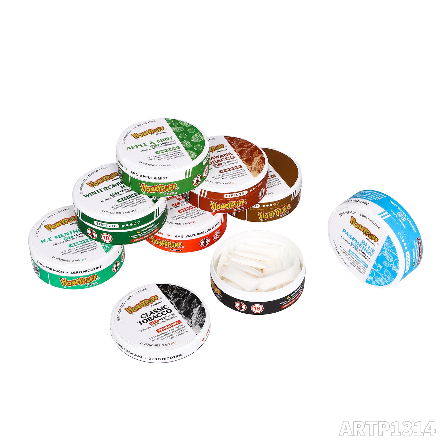HONEYPUFF brand Smoking in the mouth no tobacco no nicotine same effect as nicotine