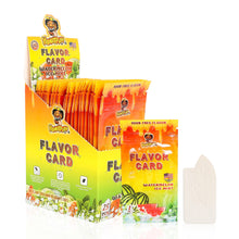 Load image into Gallery viewer, HONEYPUFF Watermelon Ice Mint Flavour Cards, King Size Cigarette Insert Infusion, Natural Flavour Card
