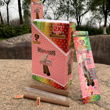 Load image into Gallery viewer, HONEYPUFF Spun Sugar Flavored Pre Rolled Cones, King Size Pre Rolled Rolling Paper with Tips, Slow Burning Rolling Cones, 2 PCS / Pack 12 Packs / Box