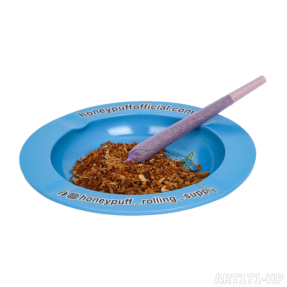 HONEYPUFF circular metal color 138mm35g ashtray