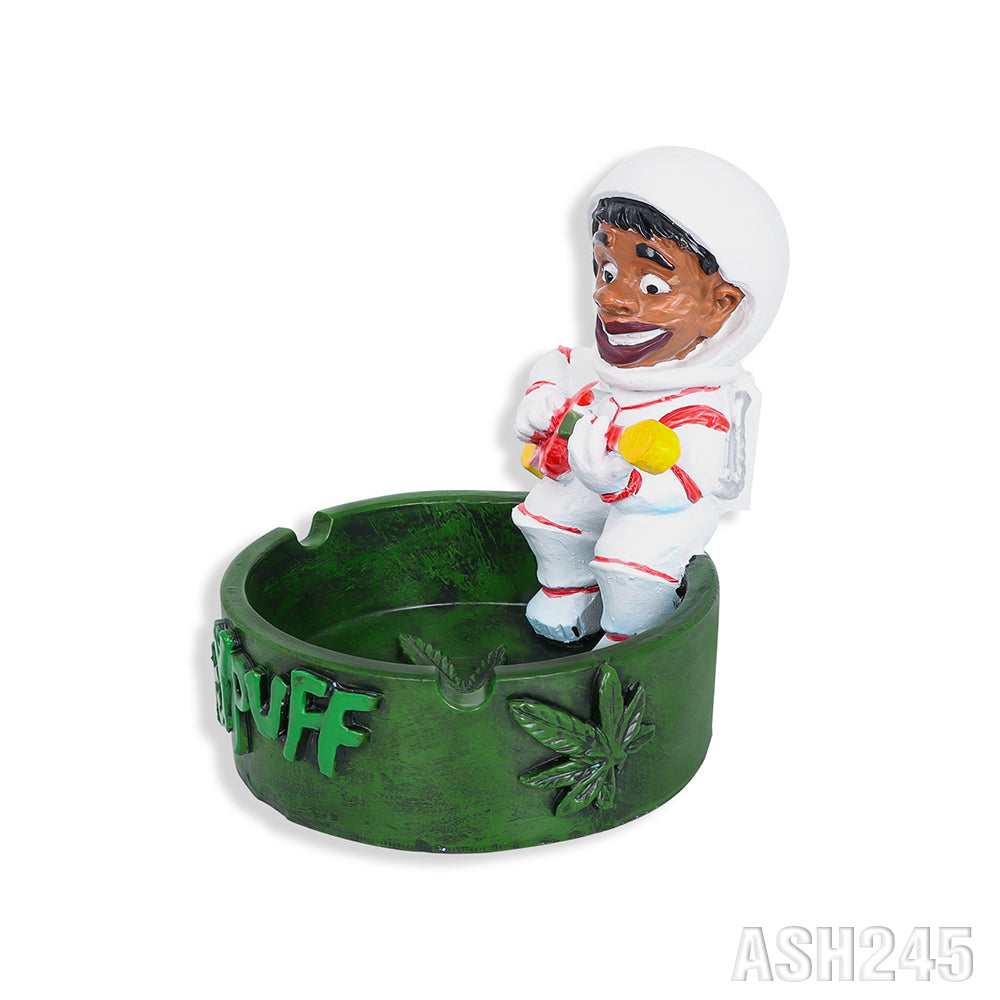 Honeypuff Multi-Color Resin Ashtrays, Mini Size Ashtrays With Cigarette Butts, Easy To Clean Resin Ashtrays & Portable