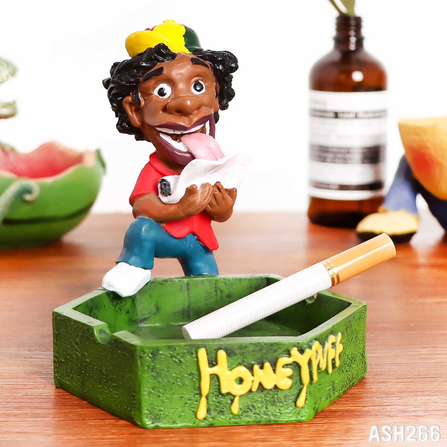 HONEYPUFF Mexican style styling resin 96 * 36 * 117mm, 250g, individually packaged ashtray