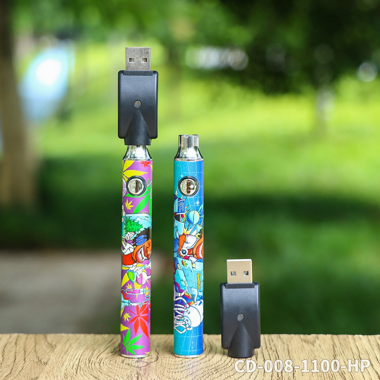 HONEYPUFF hot sale 1100 mAH battery vape accessories with different design