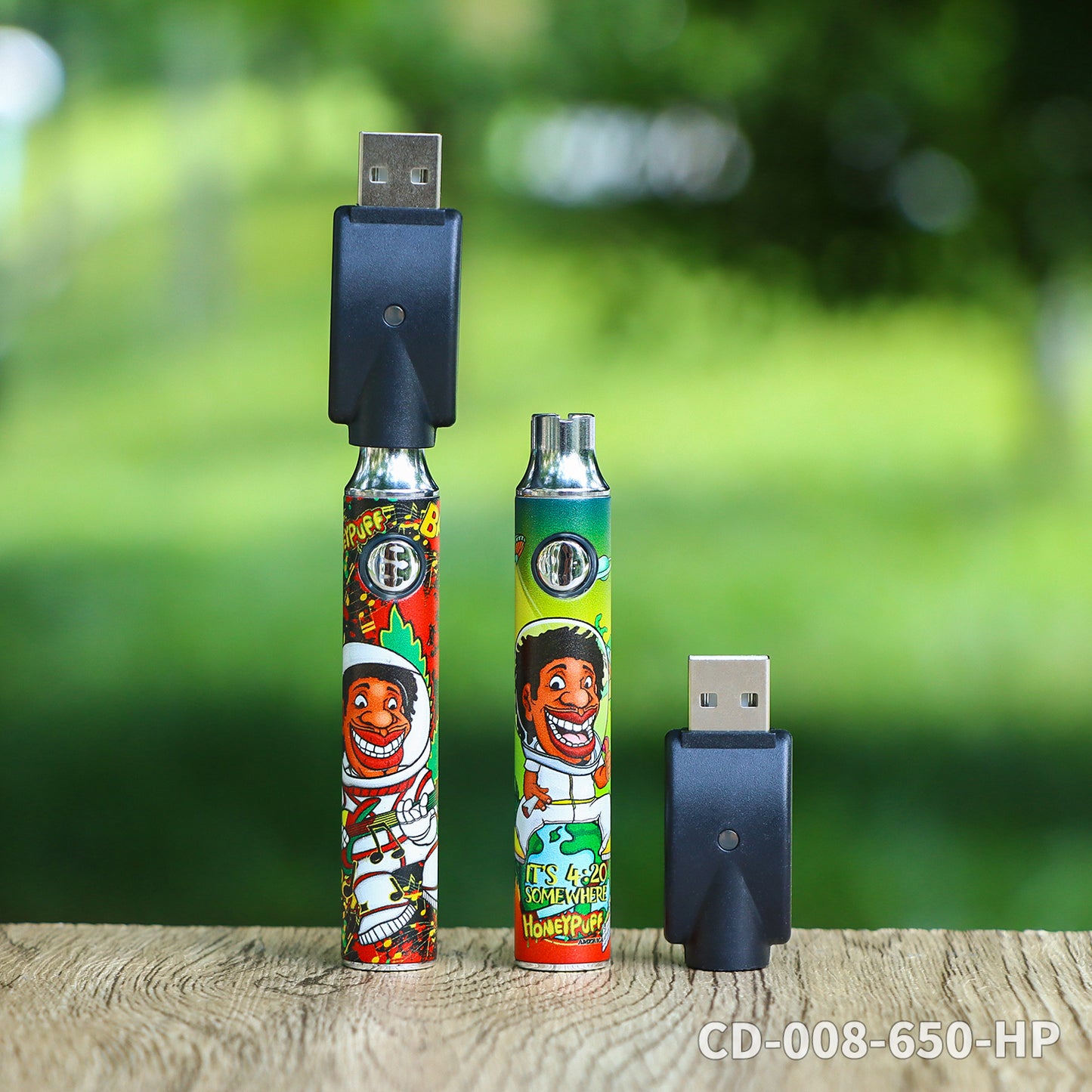 HONEYPUFF hot sale 650 mAH battery vape accessories with different design