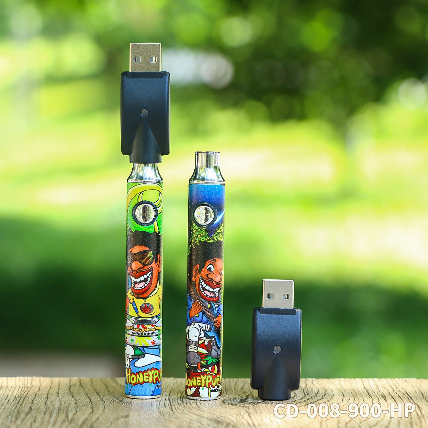 HONEYPUFF hot sale 900 mAH battery vape accessories with different design