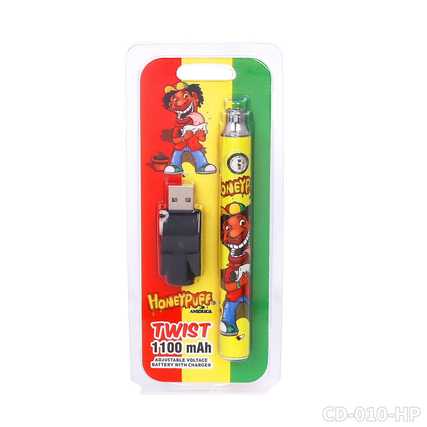 HONEYPUFF hot sale 1100 mAH battery vape accessories with different design