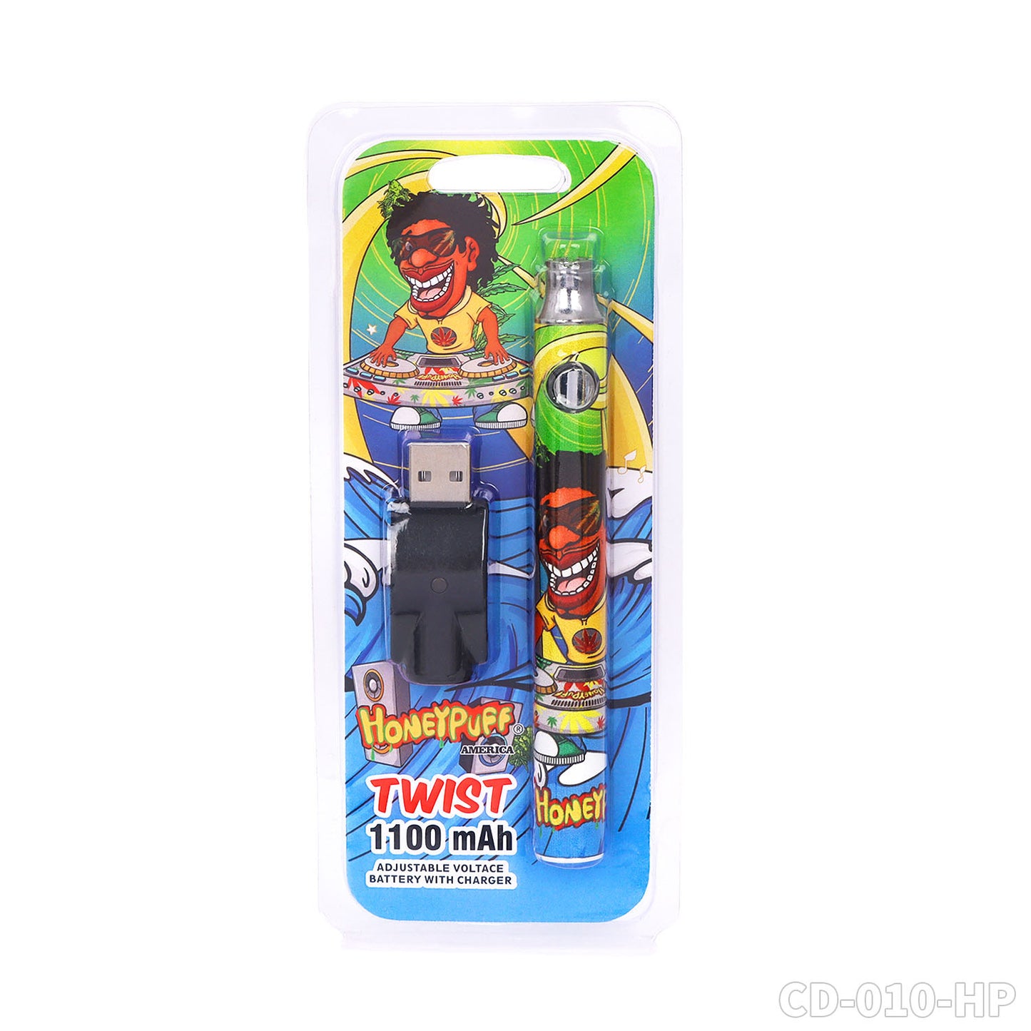HONEYPUFF hot sale 1100 mAH battery vape accessories with different design