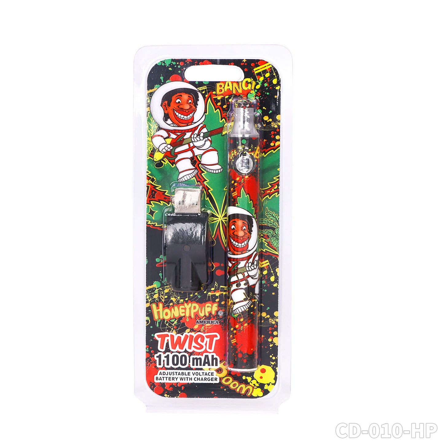 HONEYPUFF hot sale 1100 mAH battery vape accessories with different design